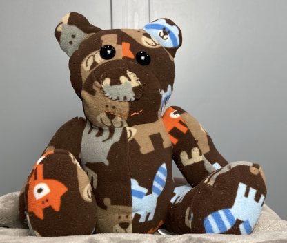 Bear with oval shaped nose