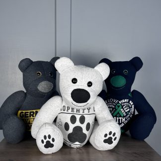 Memory/Keepsake Bear with oval shaped nose