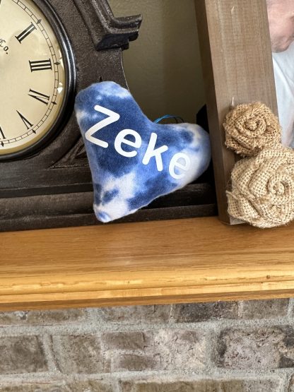 Ornament out of loved ones clothing