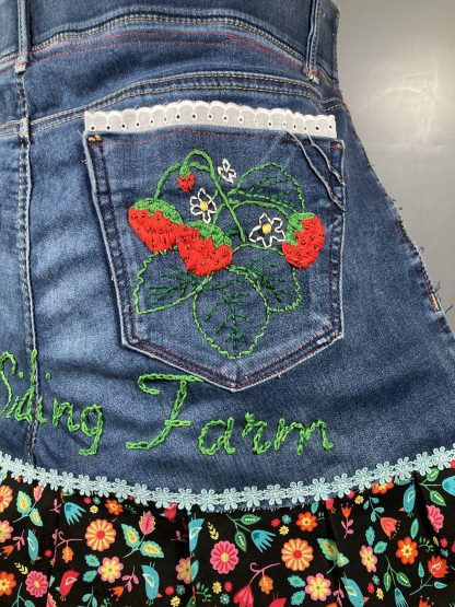 Custom Hand Embroidered/Painted Market Apron - Image 5