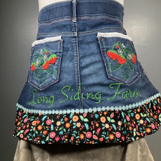 Custom Hand Embroidered/Painted Market Apron