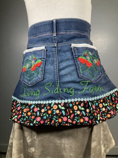 Custom Hand Embroidered/Painted Market Apron